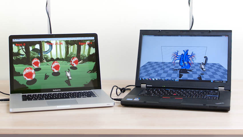 We support both Mac and Windows